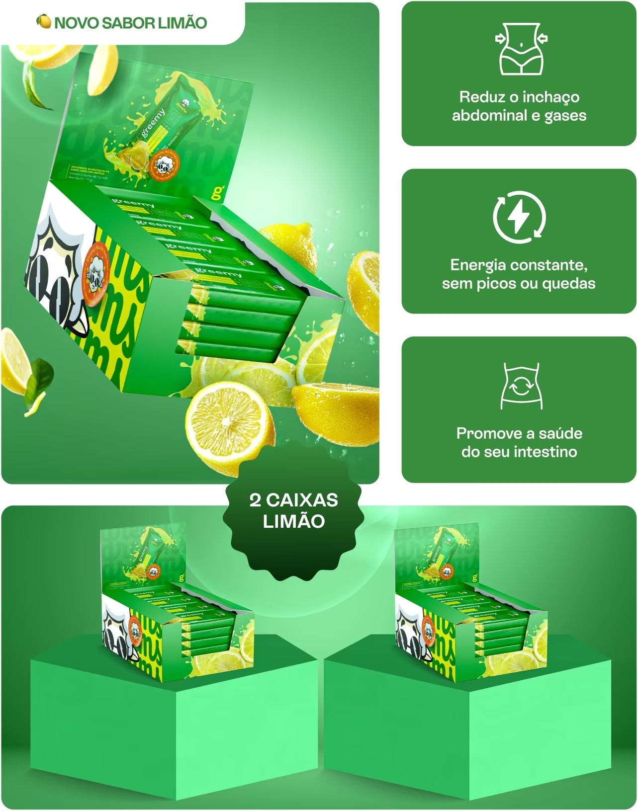 Greemy Limão Siciliano