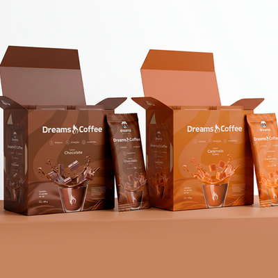 Dreams Coffee, Chocolate + Caramelo