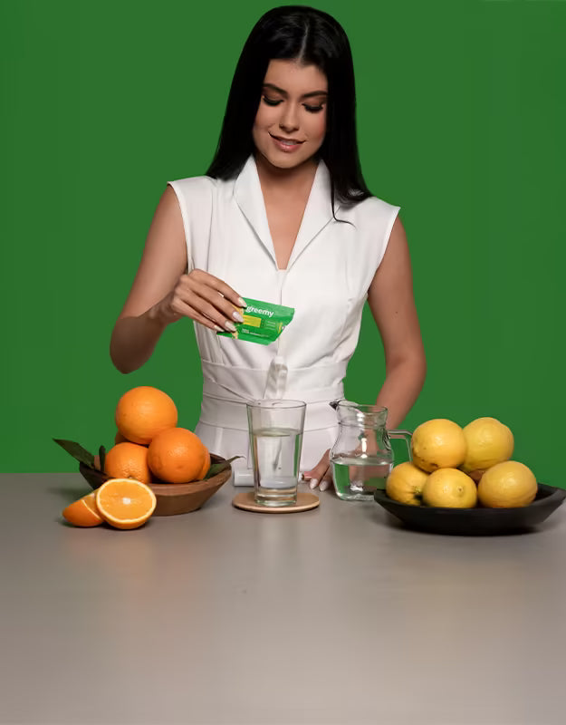 <p>Retire 1 sachê da caixa </p><p>do Greemy e abra.</p>