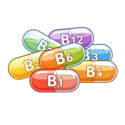 Complexo B (B1, B3, B6, B12)